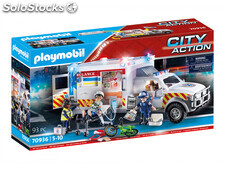 Playmobil City Action - Rettungs-Fahrzeug US Ambulance (70936)