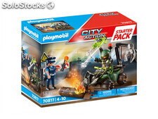 Playmobil City Action - Starter Pack Polizei Gefahrentraining (70817)