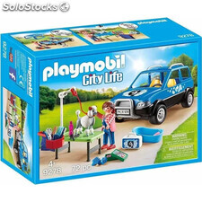 Playmobil City Life Coche Lavandería de Perros