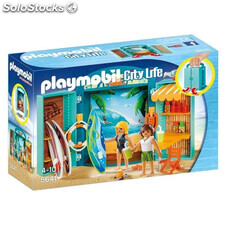 Playmobil City Life Cofre Tienda de Surf
