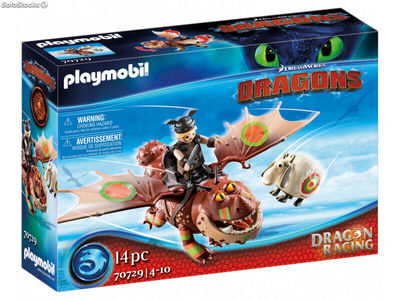 Playmobil Dragon Racing Fischbein und Fleischklops (70729)