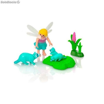 Playmobil Fairies Niña Hada con Mapaches - Foto 2