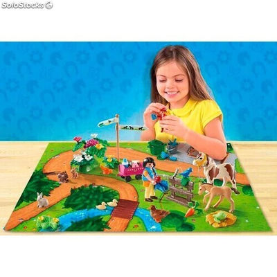 Playmobil Play Map Paseo con Ponis - Foto 3