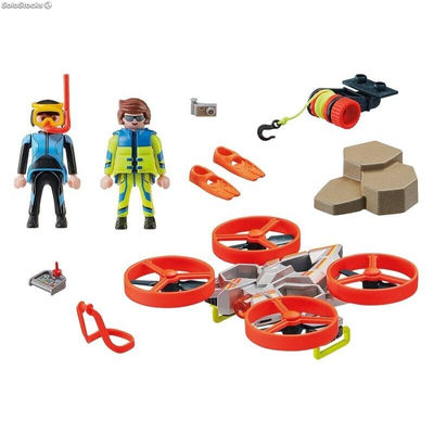 Playmobil Rescate Marítimo: Buzo con Dron de Rescate - Foto 3