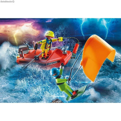 Playmobil Rescate Marítimo: Rescate de Kitesurfer - Foto 2