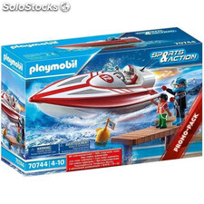 Playmobil Sport &amp; Action Speed Boat Racer