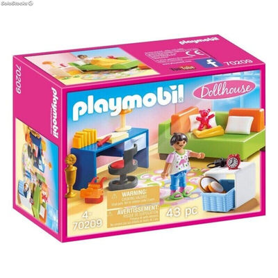 Playset Dollhouse Teenager&#39;s Room Playmobil 70209 (43 pcs)