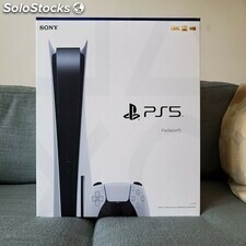 PlayStation 5 Digital Edition PS5 Console with 5 Free Games and 2 Controllers