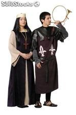 Plebeian medieval costume