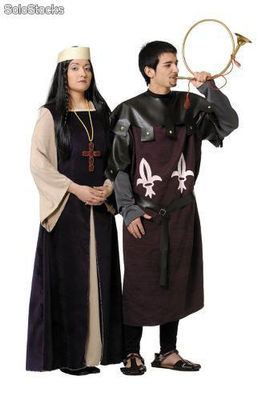 Plebeian medieval costume
