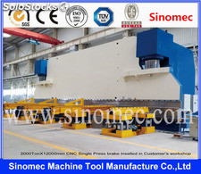 Plegadora hidráulica CNC, Plegadora hidráulica nueva Sinomec 1000TX6000