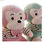 Pluszak DKD Home Decor Kolor Zielony Różowy Plastikowy Dziecięcy Małpa 23 x 20 x - 2