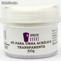 Pó Acrílico 50 gr Transparente