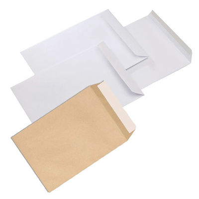 Pochettes auto-adhésive - pochettes auto-adhésives blanches 90g 24 260x330 boîte