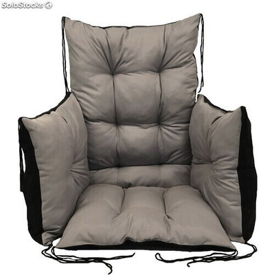 Poduszka na krzesło ogrodowe 50x50x80 cm + 2 x 40x40 cm