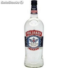 Poliakov Vodka pure grain triple distilled : la bouteille de 150cL