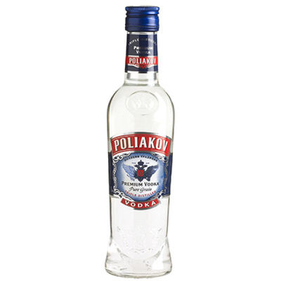 Poliakov Vodka pure grain triple distilled : la bouteille de 70cL
