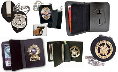 Police Badge Holder Wallet, Badge Holder Cases, Neck Wallet, ID Card Holder