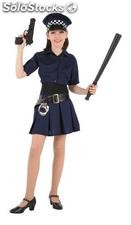 Police officer girl costume