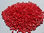 Polietilene a bassa densità lineare rielaborato granuli colore rosso - Foto 2
