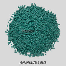 Polietileno de Alta Densidad HDPE PEAD Soplo /Extrusion Verde