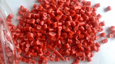 Polietileno de alta densidad para cajas de color rojo