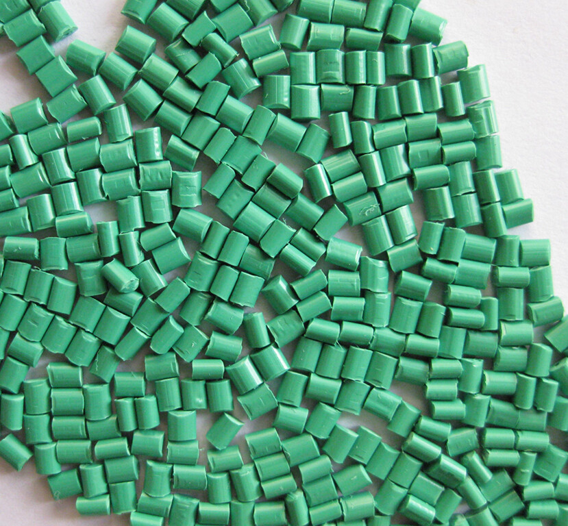 Polietileno de Baja Densidad de Grano Reciclable Color Verde