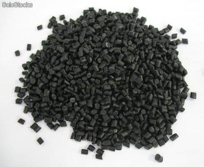 polipropileno copolímero molido peletizado de color negro