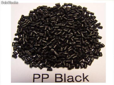 polipropileno copolímero molido peletizado de color negro - Foto 2