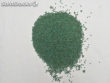 Polipropileno Peletizado, fluidez 12, postindustrial, color verde