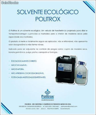 Politrox - solvente ecologico