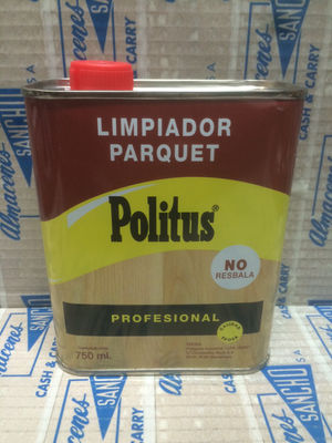 Politus Limpiador Parquet Liquido Profesional 750 ml. (No Resbala)