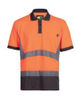 Polo de tejido transpirable naranja. Talla 3XL NORTH WAYS 1226 Apollo