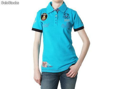 Polo geographical norway Frauen - katana_lady_ss_turquoise - Größe : xs