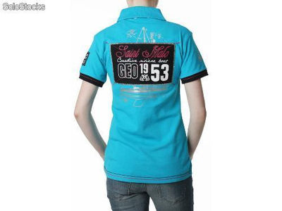 Polo geographical norway Frauen - katana_lady_ss_turquoise - Größe : xs - Foto 2
