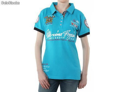 Polo geographical norway Frauen - kipawa_lady_ss_assor_b_turquoise - Größe : xs