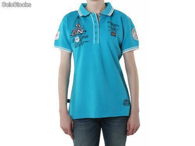 Polo geographical norway Frauen - kristy_lady_ss_assor_a_turquoise - Größe : xs