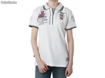 Polo geographical norway Frauen - kristy_lady_ss_assor_a_white - Größe : xs