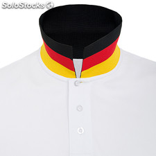 Polo Homme blanc/noir casual collection verano