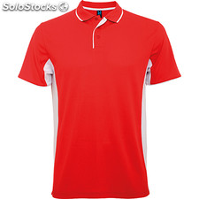 Polo Homme rouge/blanc sport collection