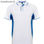 PoloMontmelo s/s blanc/bleu royal ROPO0421010105 - 1