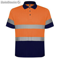 Polo polaris hv s/xxxl navy/fluor orange ROHV93020655223 - Photo 2