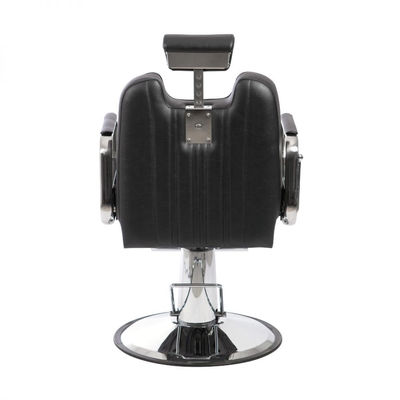 Poltrona da Barbiere Reclinabile Idraulica con Poggiapiedi Modello Tonsur Nera - Foto 3