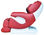 Poltrona de Massagem SAMSARA - Cor Vermelho - Disponível desde 15/09/17 - Foto 2