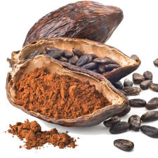 Polvo de cacao.