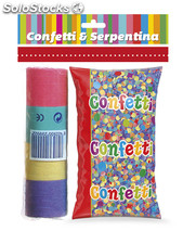 Polybag confetti Nº1 y serpentina export 20 r., 12