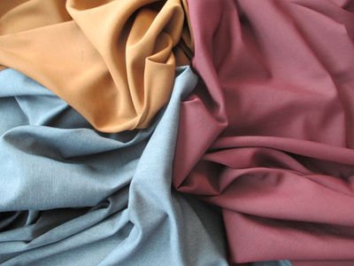 Polyester fabrics plain and stretch