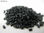 Polypropylène copolymère broyé granules de couleur noire - 1