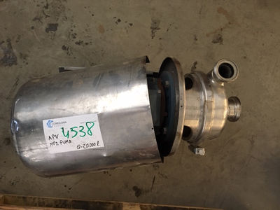 Pompe centrifuge apv acier inoxydable d&#39;occasion