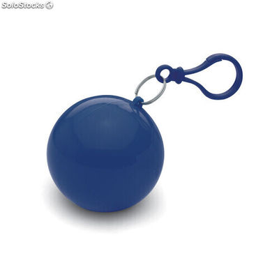 Poncho dans un emballage rond bleu MIMO7421-04